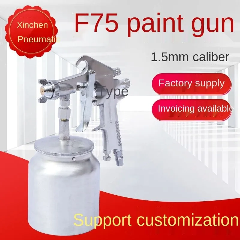 HVLP Spray Machine 1.5 Mm Nozzle 750 Ml Spray Machine Pneumatic Spray Machine Stainless Steel Paint Spray Gun Spray Tools
HVLP Spray Machine 1.5 Mm Nozzle 750 Ml Spray Machine Pneumatic Spray Machine Stainless Steel Paint Spray Gun Spray Tools