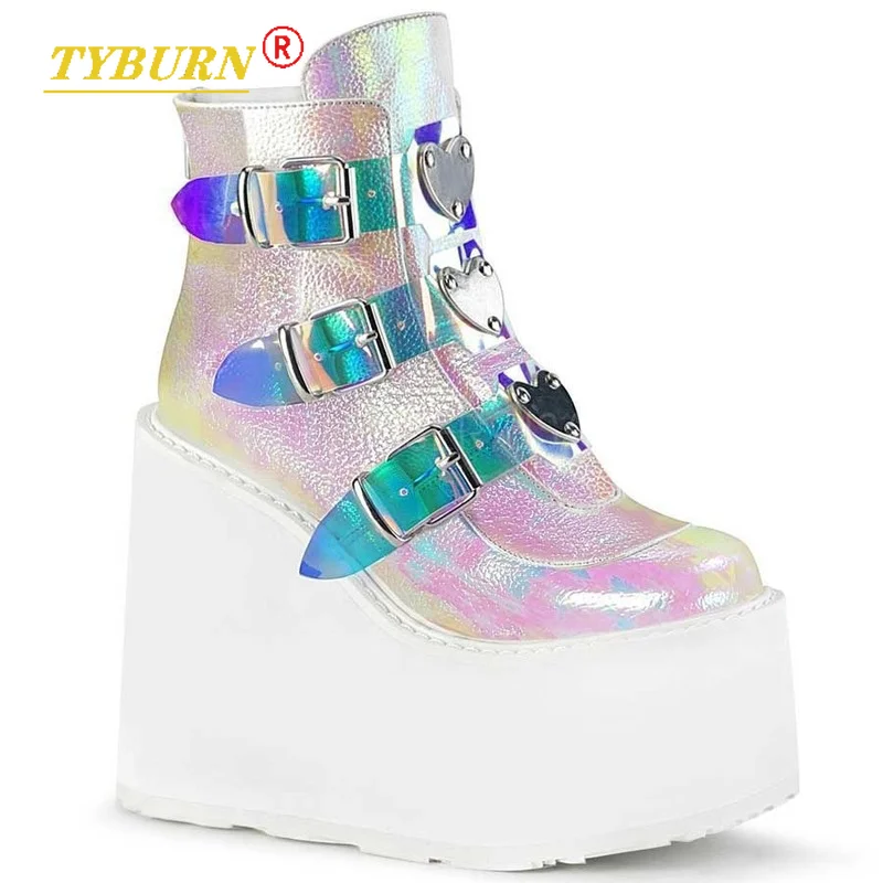 2021 Women's Ankle Boots Gothic Platform Punk Winter Martin Black High Heels Demonias Sexy High Heels Women's Shoes Plus Size 43
2021 Women's Ankle Boots Gothic Platform Punk Winter Martin Black High Heels Demonias Sexy High Heels Women's Shoes Plus Size 43