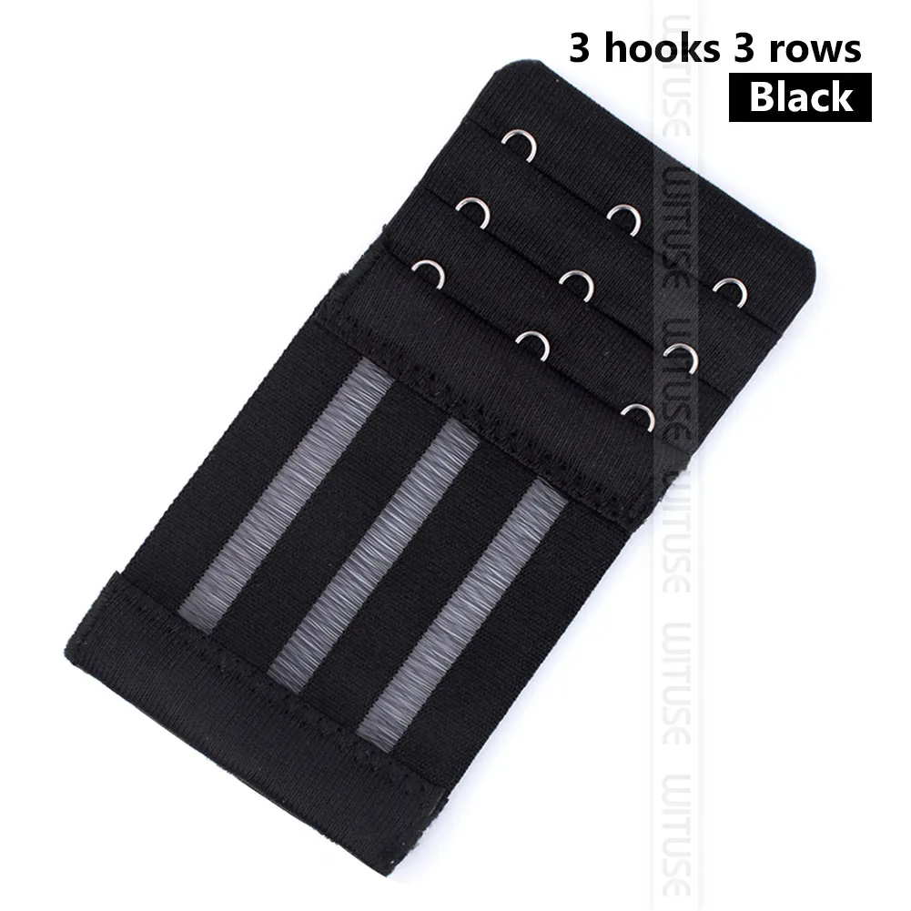 3/6Pcs Hot Bra Extenders Strap 3 Rows 3 Hooks Women Ajustable Intimates Lengthened Bra Hook Buckle Bra Extension Belt
3/6Pcs Hot Bra Extenders Strap 3 Rows 3 Hooks Women Ajustable Intimates Lengthened Bra Hook Buckle Bra Extension Belt