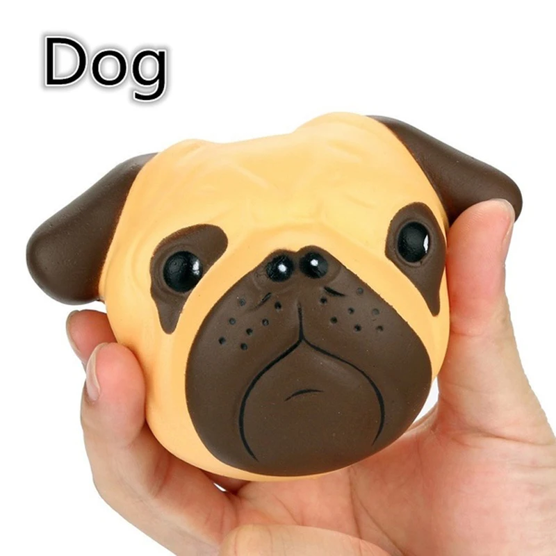 

New Fashion Jumbo Squishy Slow Rebound Scented Hamburger Fries Dog Ice Cream Shaped Cute Toys Slow Rising Christmas Gift