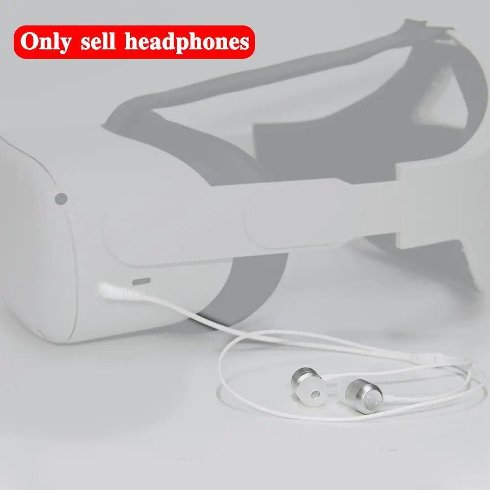 3D 360-degree Sound Headset VR Accessories For Oculus Quest2VR All-in-one Machine First And Second Generation In-ear Headsets
3D 360-degree Sound Headset VR Accessories For Oculus Quest2VR All-in-one Machine First And Second Generation In-ear Headsets