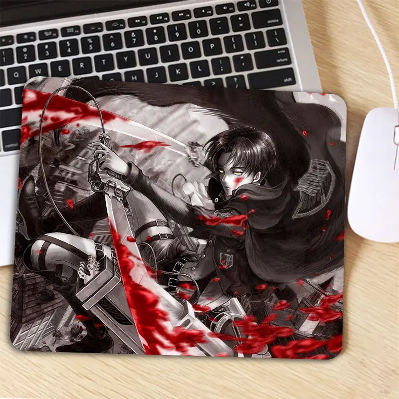 Коврик для мыши с рисунком атака на Титанов Противоскользящий коврик ноутбука ПК