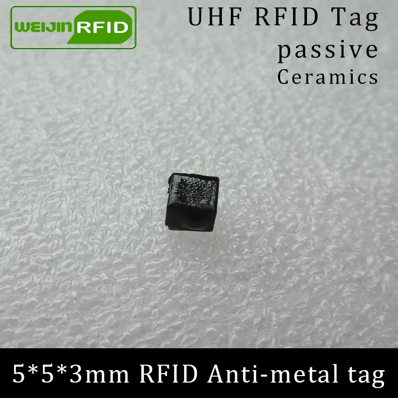 UHF RFID Анти металлическая метка 915 МГц 868 Alien Higgs3 EPCC1G2 6C 5*5*3 мм очень маленькие