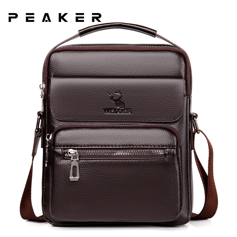 Peaker Men Tote Bags PU Leather Famous Brand New Fashion Men Messenger Bag Male Cross Body Shoulder Business Bags For Men
Peaker Men Tote Bags PU Leather Famous Brand New Fashion Men Messenger Bag Male Cross Body Shoulder Business Bags For Men