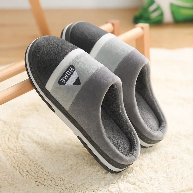 Cotton Slippers Female Winter Home Indoor Thermal Home Autumn And Winter Thick-soled Cotton Slippers Non-slip Plush Slippers Men
Cotton Slippers Female Winter Home Indoor Thermal Home Autumn And Winter Thick-soled Cotton Slippers Non-slip Plush Slippers Men