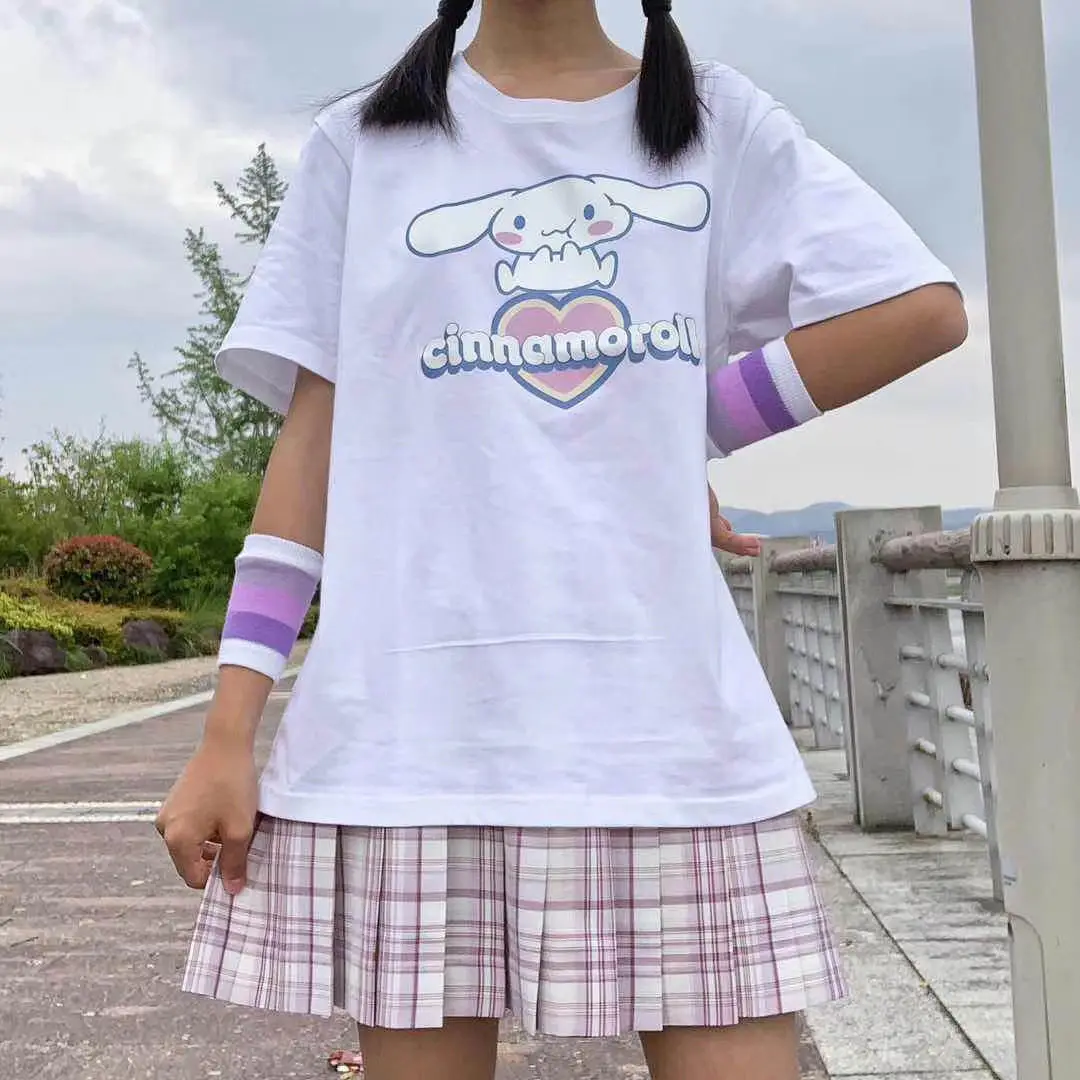 Lolita Tshirt Summer Vintage T-shirt Y2k Tops Women T Shirt Punk Gothic HipHop Short Sleeve Harajuku Streetwear Oversize Clothes
Lolita Tshirt Summer Vintage T-shirt Y2k Tops Women T Shirt Punk Gothic HipHop Short Sleeve Harajuku Streetwear Oversize Clothes