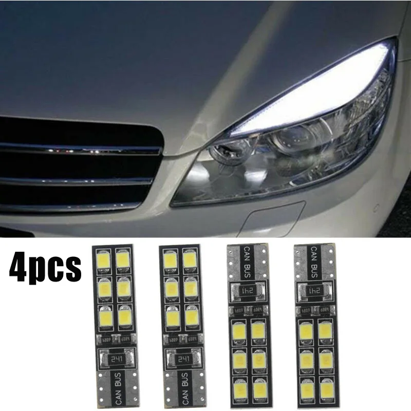 4pcs T10-6SMD-2835 LED Car Eyebrow And Eyelid Light 12V 6000K For Mercedes-Benz W204 C300 C350 Super Bright Anti-polar Car Light
4pcs T10-6SMD-2835 LED Car Eyebrow And Eyelid Light 12V 6000K For Mercedes-Benz W204 C300 C350 Super Bright Anti-polar Car Light