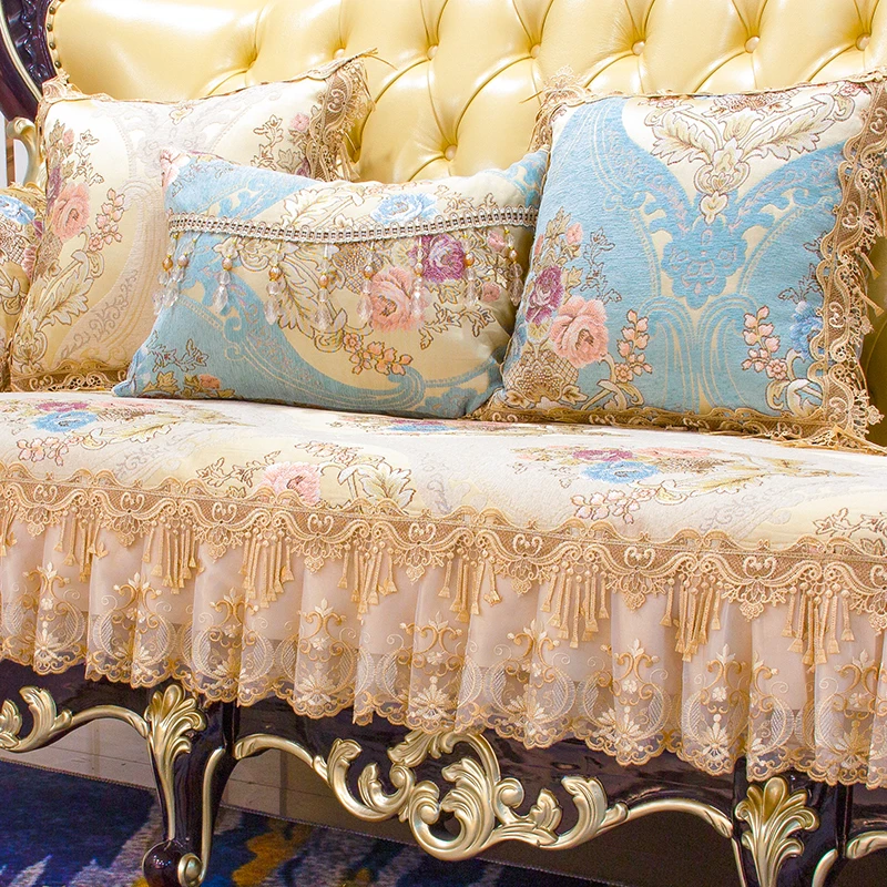 Luxury European Corner Sofa Cover Embroidery Lace Sofa Armchair Backrest Towel Non-Slip Sofas Living Room Settee Couch Covers
Luxury European Corner Sofa Cover Embroidery Lace Sofa Armchair Backrest Towel Non-Slip Sofas Living Room Settee Couch Covers