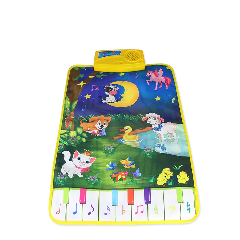 Electronic Foot Music Blanket Baby Cartoon Farm Music Carpet Baby Early Teaching Crawl Blanket 62 X 37.5cm
Electronic Foot Music Blanket Baby Cartoon Farm Music Carpet Baby Early Teaching Crawl Blanket 62 X 37.5cm