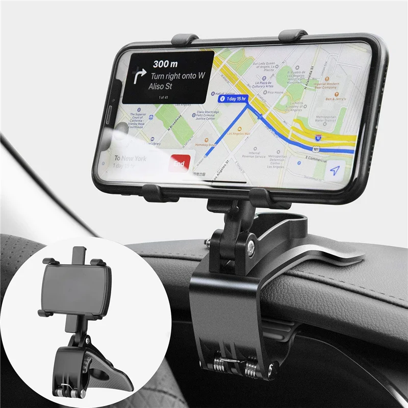 Cell Phone Automobile Cradles Dashboard Multifunction Phone Holder for Car Smartphone Clip Mount Stand Suitable 360 Rotation
Cell Phone Automobile Cradles Dashboard Multifunction Phone Holder for Car Smartphone Clip Mount Stand Suitable 360 Rotation