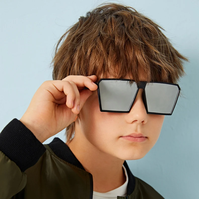 Children Oversize Square Sunglasses Fashion Brand Design Gradient Kid Sun Glasses Boy Girl Unisex Vintage UV400 Mirror Goggle
Children Oversize Square Sunglasses Fashion Brand Design Gradient Kid Sun Glasses Boy Girl Unisex Vintage UV400 Mirror Goggle