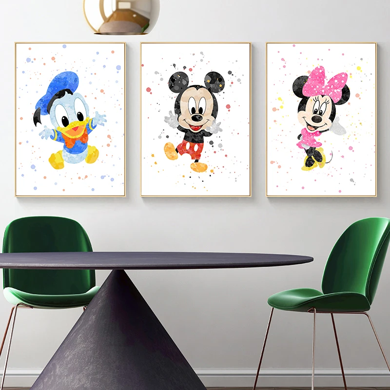 Disney 5D Diamond Painting Watercolor Mickey Mouse Minnie Mouse Mosaic Children's Baby Bedroom Decoration Wall Art Picture
Disney 5D Diamond Painting Watercolor Mickey Mouse Minnie Mouse Mosaic Children's Baby Bedroom Decoration Wall Art Picture