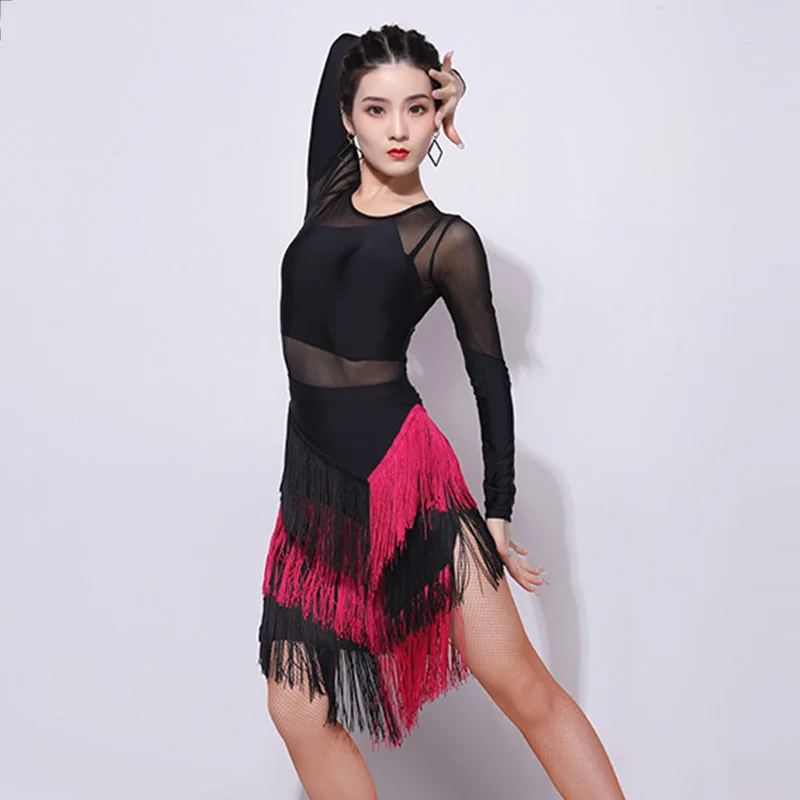 2020 New Latin Dress Women Fashion Sexy Tango Ballroom Practice Wear Ladies Rumba Cha Cha Black Performance Rave Clothes YB1192
2020 New Latin Dress Women Fashion Sexy Tango Ballroom Practice Wear Ladies Rumba Cha Cha Black Performance Rave Clothes YB1192