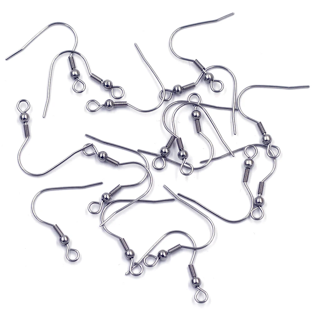 50Pcs Earrings Wire Hooks Ear With Spring Ball Stainless Steel Silver Tone Jewelry DIY Making Findings Charms 23x22mm
50Pcs Earrings Wire Hooks Ear With Spring Ball Stainless Steel Silver Tone Jewelry DIY Making Findings Charms 23x22mm