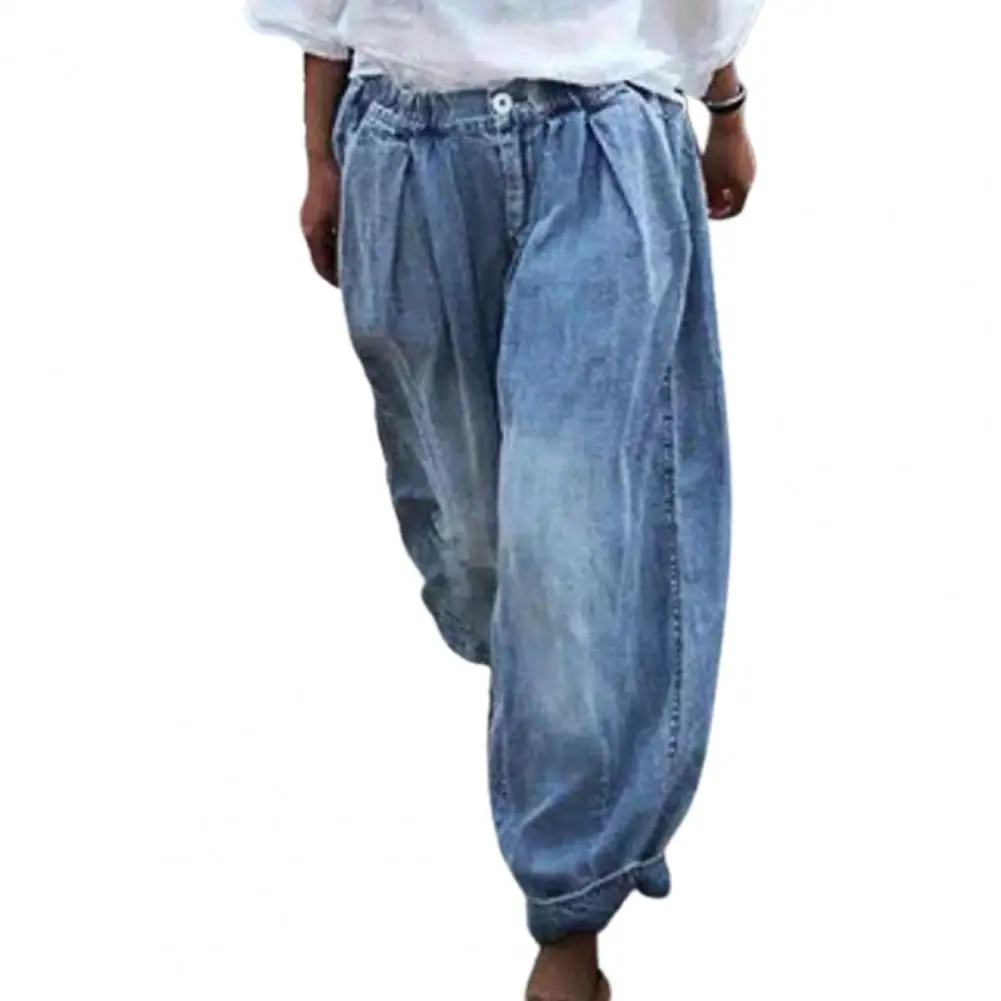 Casual Women Pants Solid Color Wide Leg Trousers Summer Elastic High Waist Pockets Loose Pants Women Trousers
Casual Women Pants Solid Color Wide Leg Trousers Summer Elastic High Waist Pockets Loose Pants Women Trousers