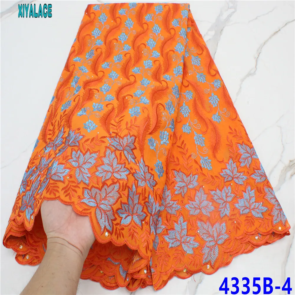 XIYA Lace Swiss Voile Lace in Switzerland Latest Embroidery Cotton Lace African Lace Fabric with Stones KS4335B
XIYA Lace Swiss Voile Lace in Switzerland Latest Embroidery Cotton Lace African Lace Fabric with Stones KS4335B