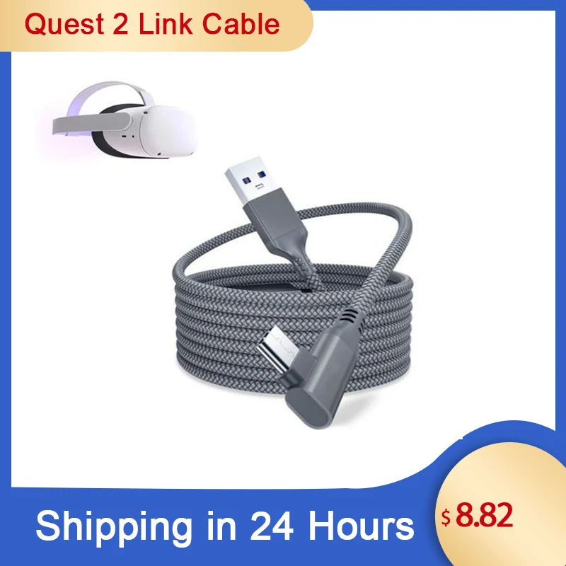 5M Data Line Charging Cable For Oculus Quest 2 Link VR Headset USB 3.0 Type C Data Transfer USB-A To Type-C Cable VR Accessories
5M Data Line Charging Cable For Oculus Quest 2 Link VR Headset USB 3.0 Type C Data Transfer USB-A To Type-C Cable VR Accessories