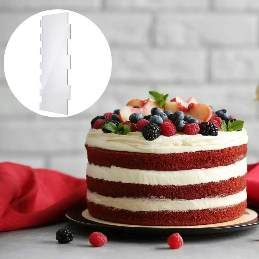 2 Styles 2Pcs Excellent Jagged Edged Cake Scraper Supplies Portable Cake Scrapers No Odor for Bakery
2 Styles 2Pcs Excellent Jagged Edged Cake Scraper Supplies Portable Cake Scrapers No Odor for Bakery