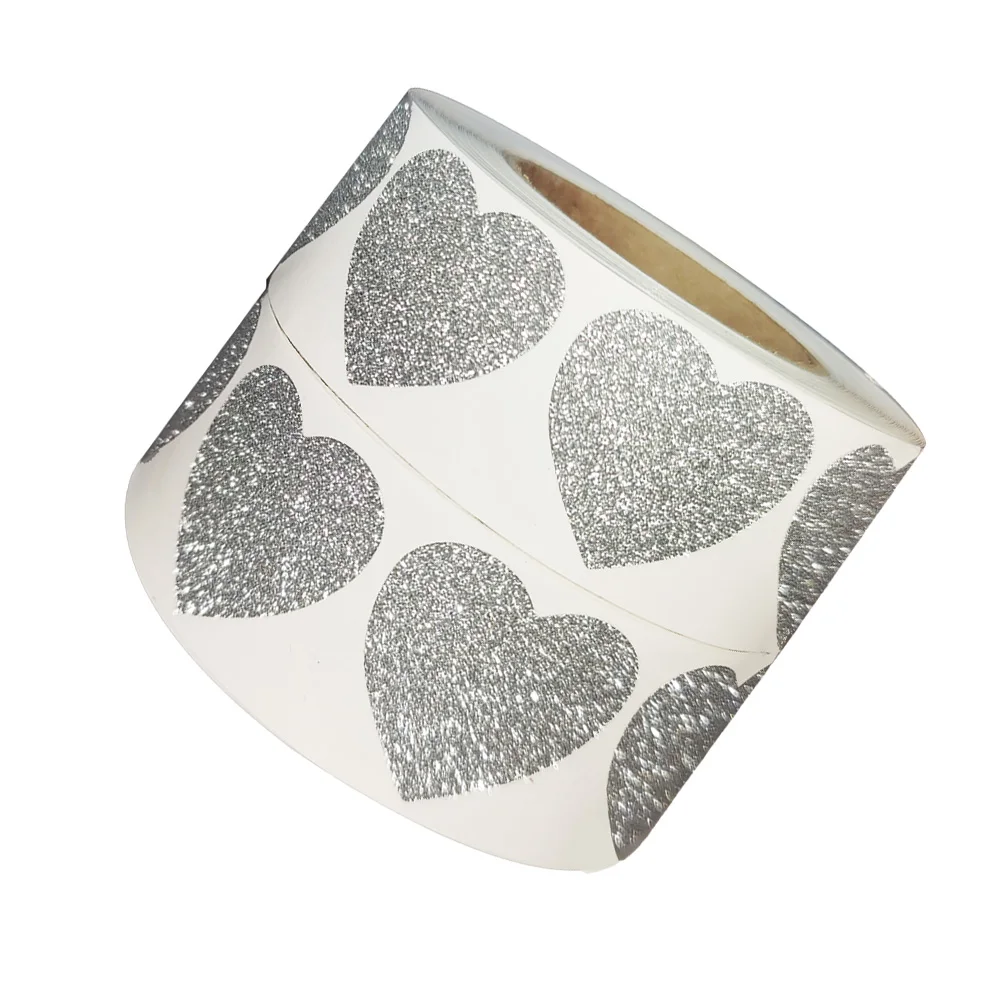 300pcs/roll Diamond frosted shiny sticker heart shape labels for package wedding decoration thank you sticker stationery supply
300pcs/roll Diamond frosted shiny sticker heart shape labels for package wedding decoration thank you sticker stationery supply