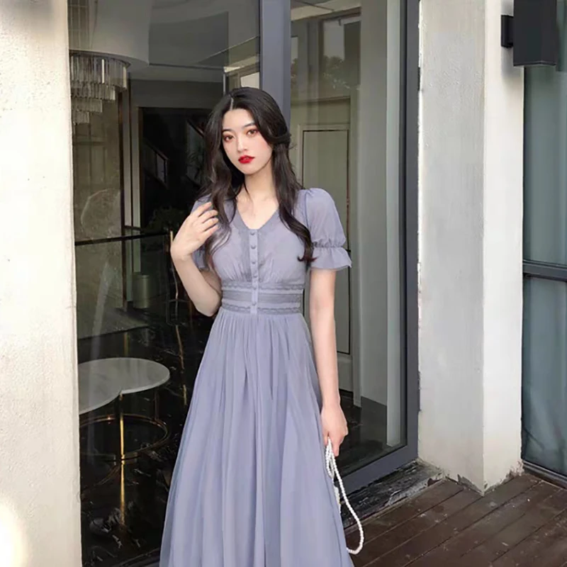 Women's 2021 Summer Lace Tulle Dress Aesthetic France Style Kawaii Elegantes Fashion Women
Women's 2021 Summer Lace Tulle Dress Aesthetic France Style Kawaii Elegantes Fashion Women