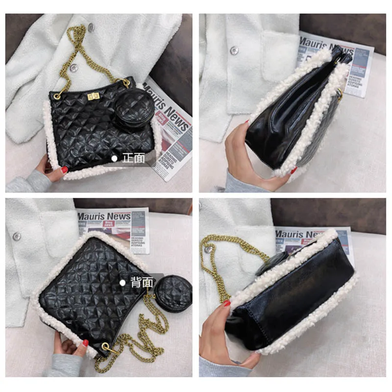 2PCS Winter Tote Bag for Women High Quality Leather Shoulder Bags New Chain Handbag Female Designer Luxury Crossbody Bag Purse
2PCS Winter Tote Bag for Women High Quality Leather Shoulder Bags New Chain Handbag Female Designer Luxury Crossbody Bag Purse