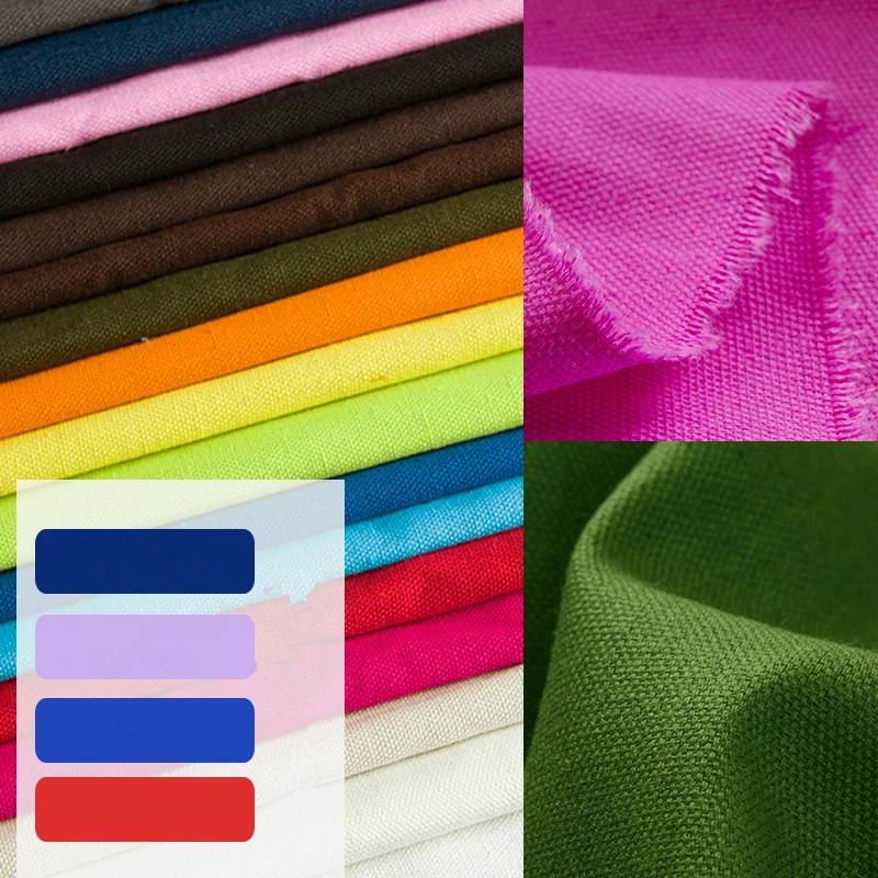 100x150cm Polyester Cotton Canvas Fabric Cloth For Patchwork Quilting Thicken Fabrics DIY Bags Sofa Curtain Tablecloth Material
100x150cm Polyester Cotton Canvas Fabric Cloth For Patchwork Quilting Thicken Fabrics DIY Bags Sofa Curtain Tablecloth Material