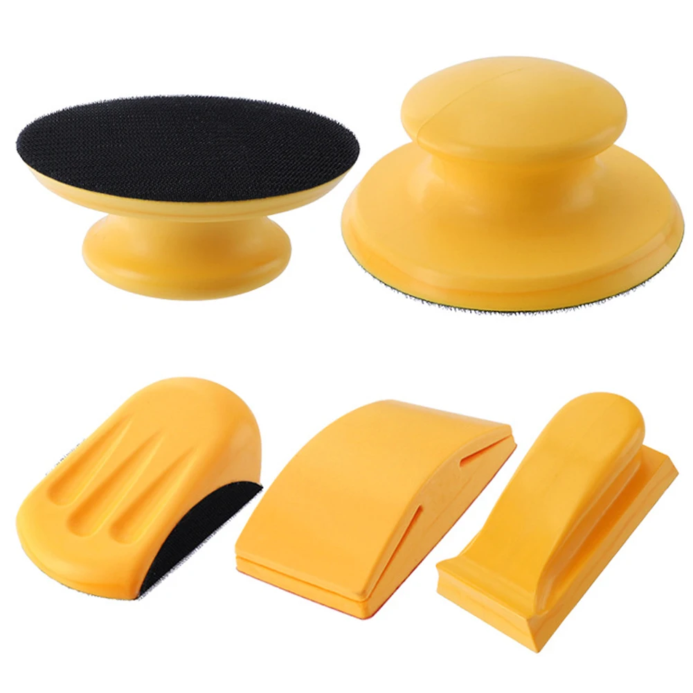 5 Inch Sanding Block Rubber Hook Loop Backing Pad Sandpaper Holder Hand Grinding Block Polishing Tools Kit
5 Inch Sanding Block Rubber Hook Loop Backing Pad Sandpaper Holder Hand Grinding Block Polishing Tools Kit