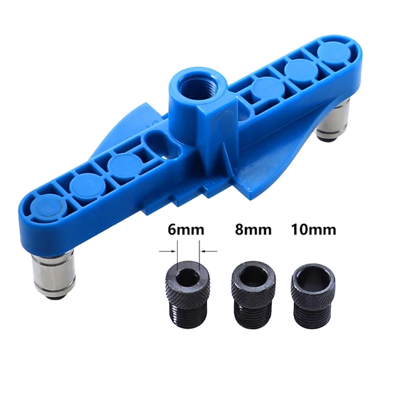 2 in 1 Straight Hole Puncher 6/8/10mm Woodworking Drilling Locator Self Centering Scriber Drill Guide Tool
2 in 1 Straight Hole Puncher 6/8/10mm Woodworking Drilling Locator Self Centering Scriber Drill Guide Tool