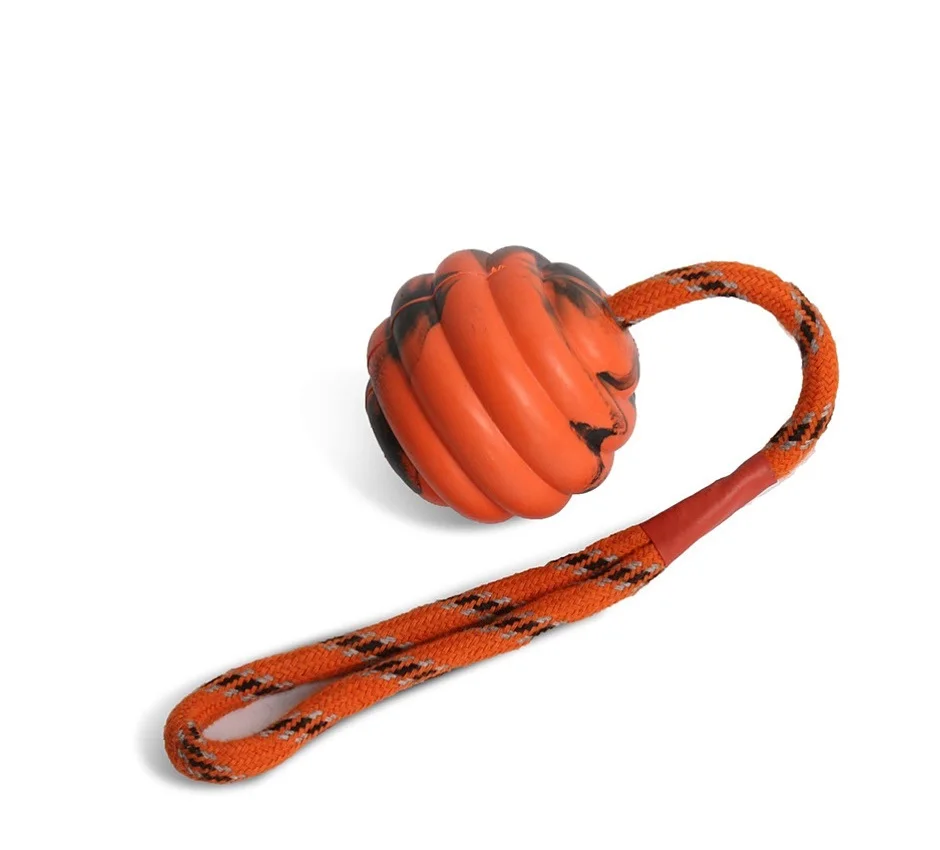 Pet toy ball rope dog rubber training interactive bite resistant educational toy molar cleaning ball
Pet toy ball rope dog rubber training interactive bite resistant educational toy molar cleaning ball