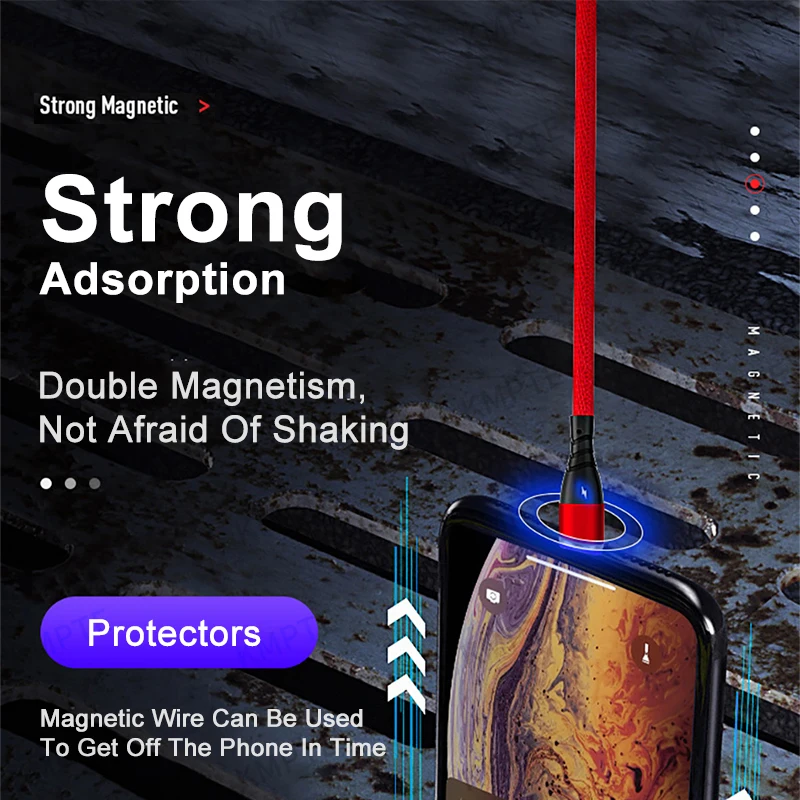 5A Magnetic Cable Type C Micro USB Cable For Xiaomi Huawei P30 P20 P10 Mate 20 Pro Lite Super Fast Charging Phone USB LED Cable
5A Magnetic Cable Type C Micro USB Cable For Xiaomi Huawei P30 P20 P10 Mate 20 Pro Lite Super Fast Charging Phone USB LED Cable