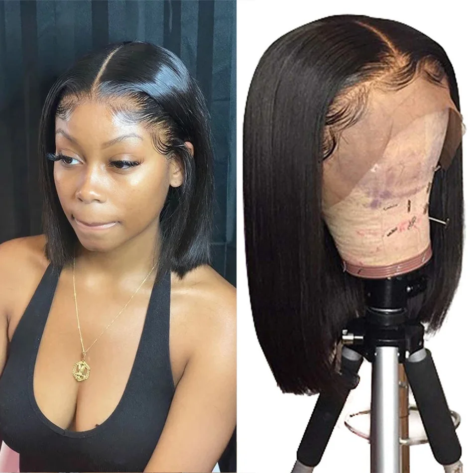 My Like 13x1 T Part Bob Wig Peruvian Bone Straight Human Hair Wigs for Women Pre Plucked Cheap Short Wigs Human Hair 150% Remy
My Like 13x1 T Part Bob Wig Peruvian Bone Straight Human Hair Wigs for Women Pre Plucked Cheap Short Wigs Human Hair 150% Remy