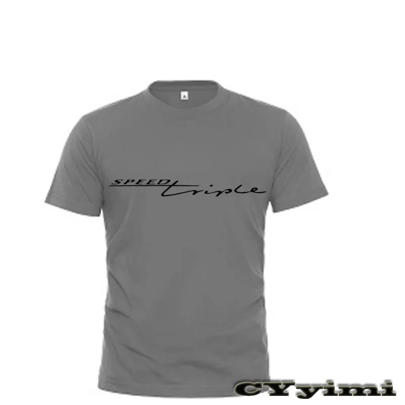 For Triumph SPEED TRIPLET Shirt Men New LOGO T-shirt 100% Cotton Summer Short Sleeve Round Neck Tees Male
For Triumph SPEED TRIPLET Shirt Men New LOGO T-shirt 100% Cotton Summer Short Sleeve Round Neck Tees Male