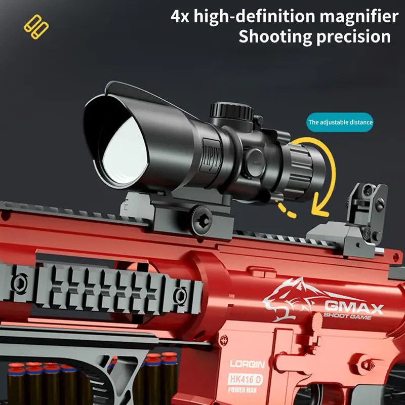 M416 снайперская винтовка с мягкой пулей пневматический игрушечный пистолет для