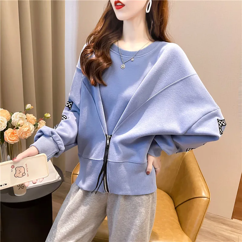 Winter Women Casual Fleece Thicken Pullovers Streetwear Sweater Drop Sleeves Oversized White Grey Loose Tops Cotton
Winter Women Casual Fleece Thicken Pullovers Streetwear Sweater Drop Sleeves Oversized White Grey Loose Tops Cotton