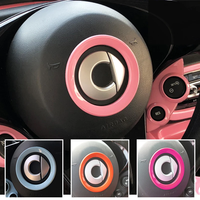 Модификация автомобиля, декоративное кольцо на руль для Mercedes SMART 453 Fortwo Forfour, автомобильная наклейка, аксессуары, Стайлинг интерьера
Модификация автомобиля, декоративное кольцо на руль для Mercedes SMART 453 Fortwo Forfour, автомобильная наклейка, аксессуары, Стайлинг интерьера