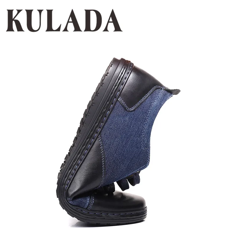 News Shoes Men's Casual Shoes Fashion Men Denim Blue Comfortable Men Lace-up Hand-Made Shoes Non-Slip Soft Sole Big Size
News Shoes Men's Casual Shoes Fashion Men Denim Blue Comfortable Men Lace-up Hand-Made Shoes Non-Slip Soft Sole Big Size