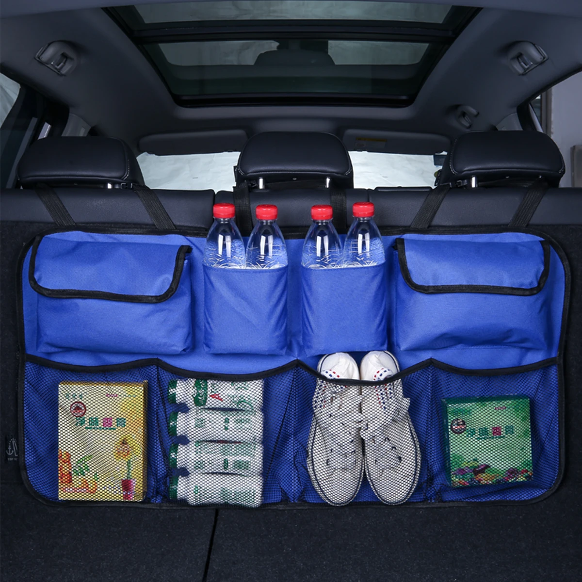 Auto Storage Organizer Car Trunk Bag Universal Large Capacity Backseat Storage Bag Trunk Cargo Mesh Holder Pocket
Auto Storage Organizer Car Trunk Bag Universal Large Capacity Backseat Storage Bag Trunk Cargo Mesh Holder Pocket