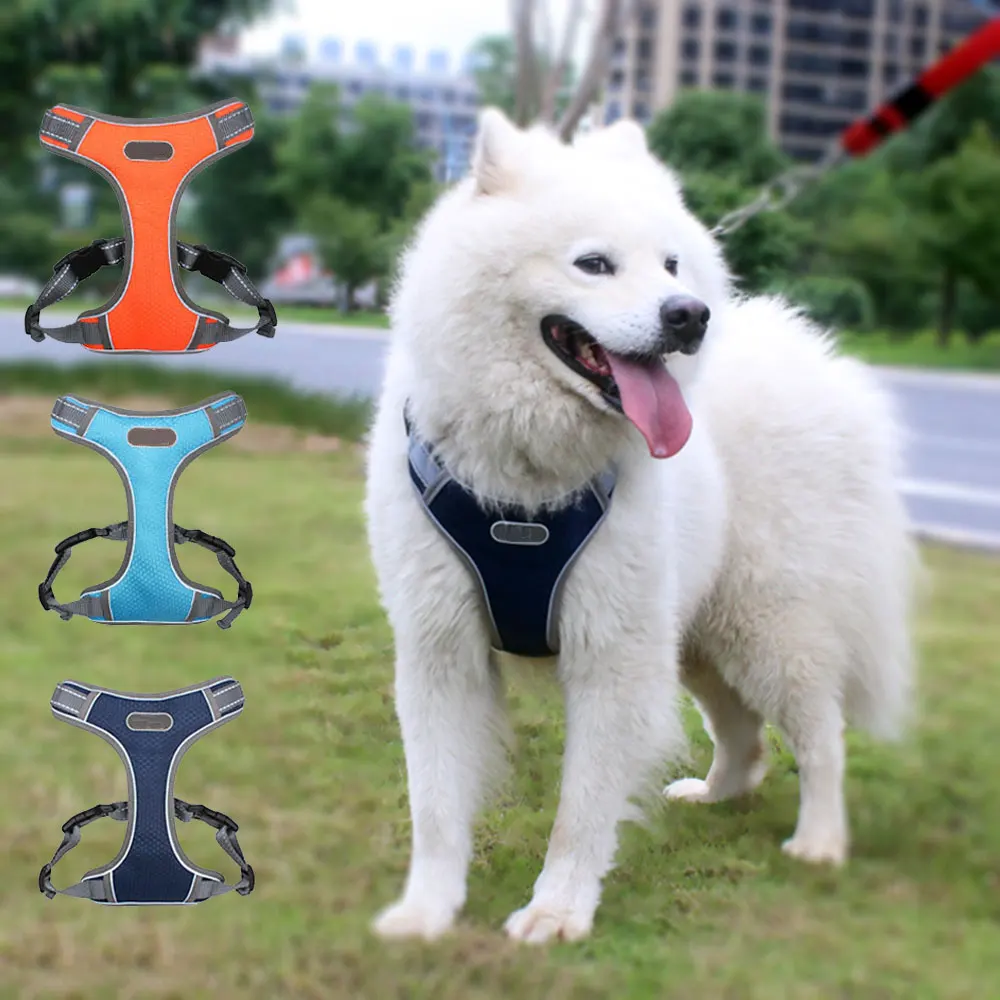 Dog Soft Reflective Nylon Dog Harness No Pull Adjustable Dog Vest Collar for Small Medium Large Dogs dog leash Pitbull Pug
Dog Soft Reflective Nylon Dog Harness No Pull Adjustable Dog Vest Collar for Small Medium Large Dogs dog leash Pitbull Pug