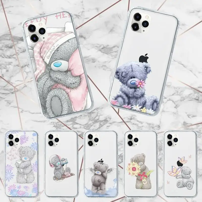 Tatty Teddy bear Cute Phone Case Transparent for iPhone 7 8 11 12 13 mini pro X XS XR MAX Plus
Tatty Teddy bear Cute Phone Case Transparent for iPhone 7 8 11 12 13 mini pro X XS XR MAX Plus