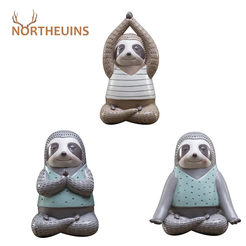 Фигурки ленивых животных NORTHEUINS, из смолы, для йоги, нордические креативные фигурки животных для интерьера, подарки на новый год 2021, аксессуа...
Фигурки ленивых животных NORTHEUINS, из смолы, для йоги, нордические креативные фигурки животных для интерьера, подарки на новый год 2021, аксессуа...