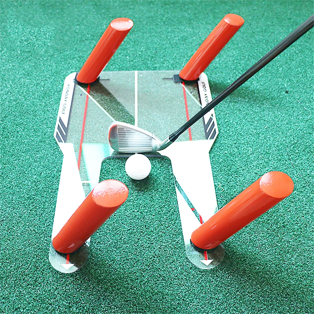 PC Portable Golf Swing Training Aid Portable Practice Golf Putting Alignment Tools Swing Training Mirror Golf Aid Accessories
PC Portable Golf Swing Training Aid Portable Practice Golf Putting Alignment Tools Swing Training Mirror Golf Aid Accessories