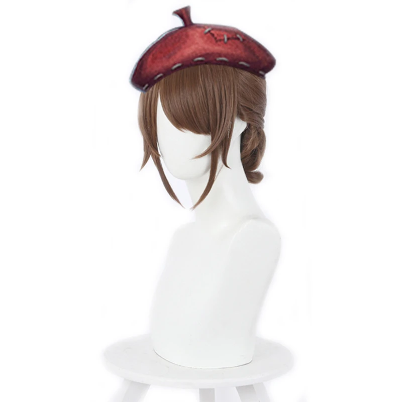 Edgar Valden Wig Game Identity V Cosplay Brown Short Ponytail Heat Resistant Synthetic Hair Pelucas Anime Role Play Costume Wigs
Edgar Valden Wig Game Identity V Cosplay Brown Short Ponytail Heat Resistant Synthetic Hair Pelucas Anime Role Play Costume Wigs