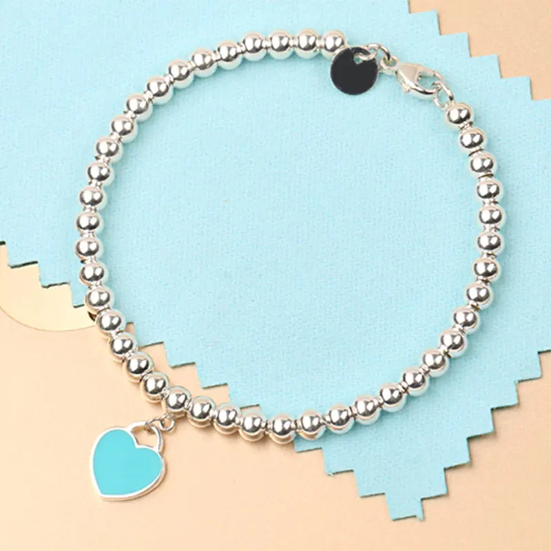Women's 4mm blue heart-shaped pendant silver bracelet, bracelet original pure silver 100% S925 original high-end jewelry
Women's 4mm blue heart-shaped pendant silver bracelet, bracelet original pure silver 100% S925 original high-end jewelry