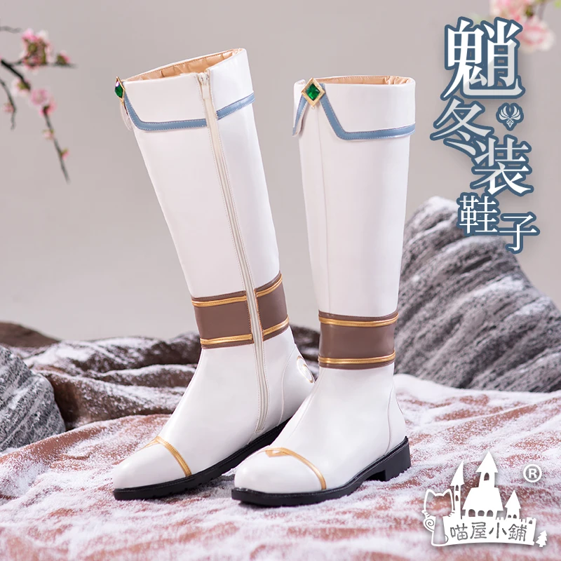 

COSLEE Game Genshin Impact Xiao сапоги в старинном стиле обувь для косплея реквизит для Хэллоуина карнавала унисекс 36-40 размеров Новинка