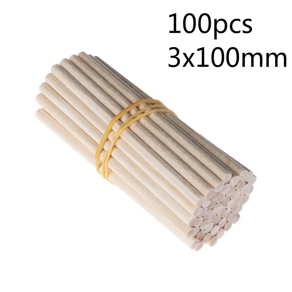 100pcs 100mm pine round sticks, high-end durable wooden dowels, used for DIY lollipop crafts, building woodworking models
100pcs 100mm pine round sticks, high-end durable wooden dowels, used for DIY lollipop crafts, building woodworking models