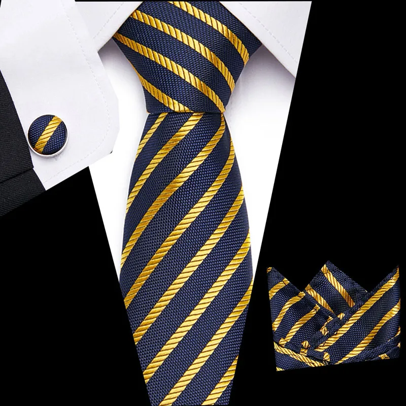 Gold striped men ties set Extra Long Size 145cm*7.5cm Necktie navy blue Paisley Silk Jacquard Woven Neck Tie Suit Wedding Party
Gold striped men ties set Extra Long Size 145cm*7.5cm Necktie navy blue Paisley Silk Jacquard Woven Neck Tie Suit Wedding Party