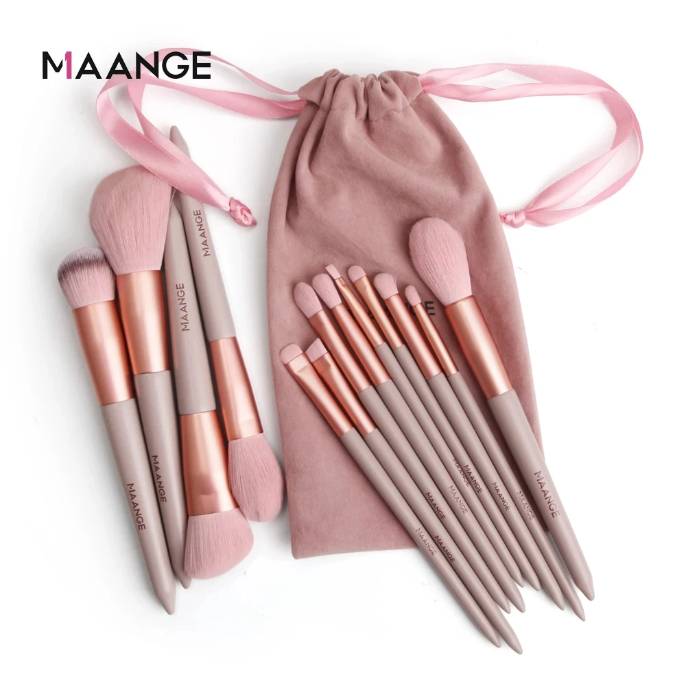 MAANGE 13Pcs Makeup Brushes Set Face Eye Shadow Foundation Powder Eyeliner Eyelash Lip Make Up Brush Beauty Tool with Bag
MAANGE 13Pcs Makeup Brushes Set Face Eye Shadow Foundation Powder Eyeliner Eyelash Lip Make Up Brush Beauty Tool with Bag