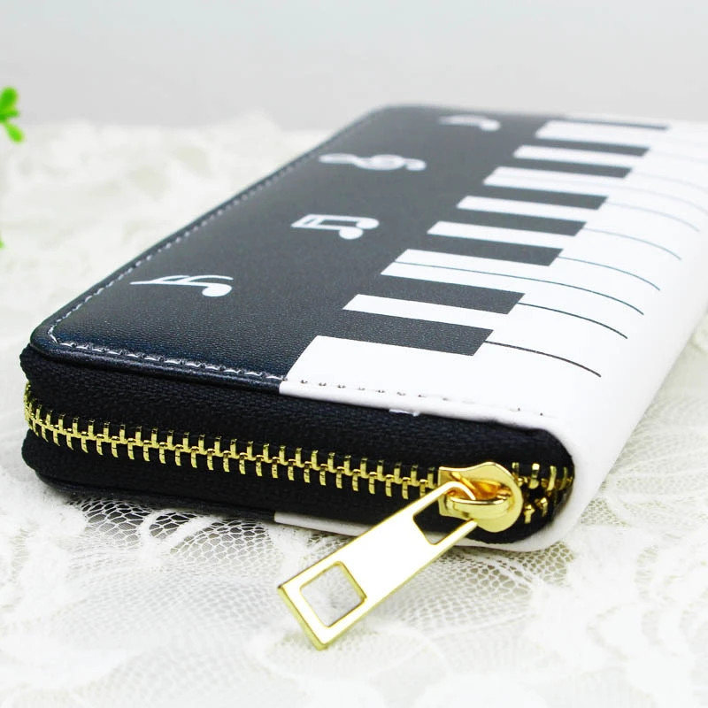 Women Wallets Piano Music Notes Lady Clutch Zipper Purses Money Bag Cards Holder Woman Wallet Handbag Female Coin Purse Billfold
Women Wallets Piano Music Notes Lady Clutch Zipper Purses Money Bag Cards Holder Woman Wallet Handbag Female Coin Purse Billfold