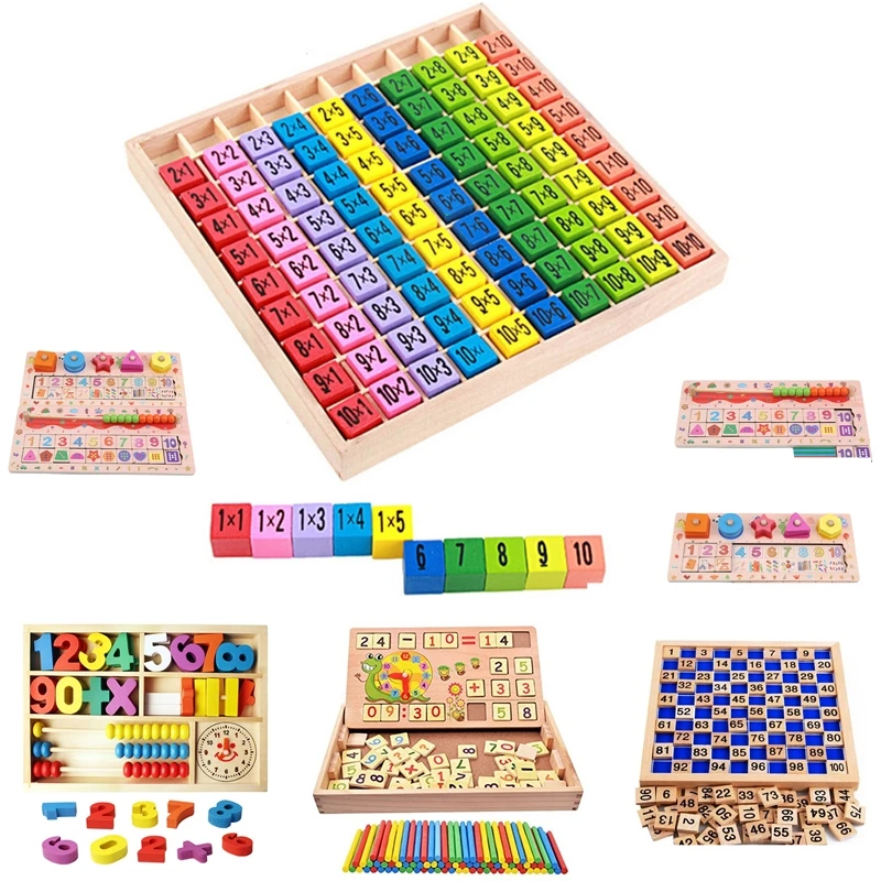 99 Multiplication Table Math Toys Baby Wooden Math Toy 10*10 Figure Blocks Baby Learn Educational Montessori Gifts Kids Toys
99 Multiplication Table Math Toys Baby Wooden Math Toy 10*10 Figure Blocks Baby Learn Educational Montessori Gifts Kids Toys