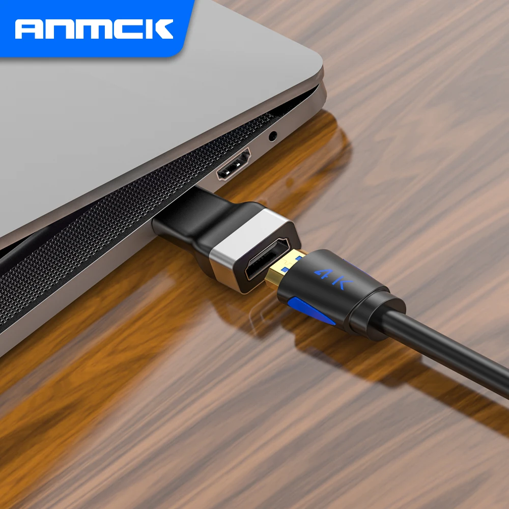 4k HDMI-совместимый кабельный преобразователь адаптер Hdmi удлинитель штекер-гнездо